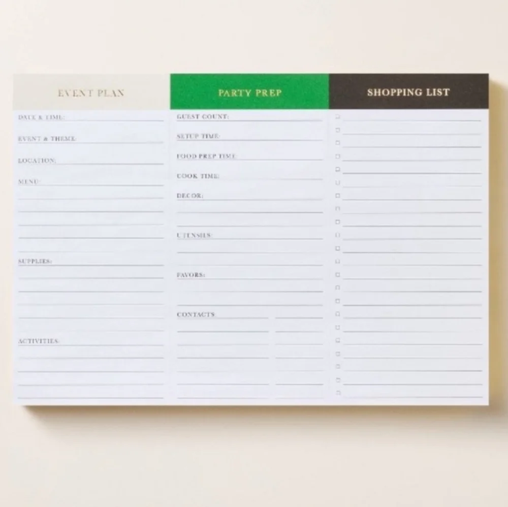 KATE SPADE X TARGET Event Planner with Gold-Tone Edges 7